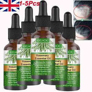 5x Rosemary Oil Hair Growth Loss Skin Care &Aromatherapy Pure Essential Oil 30ml