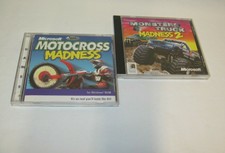 Monster Truck Madness 2 PC Game 1998 Microsoft Windows 95 & MOTOCROSS Madness