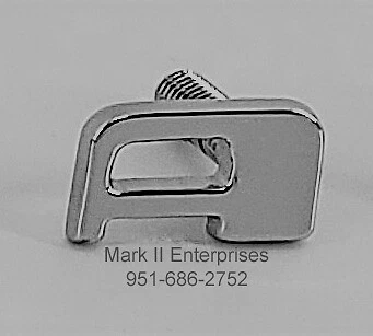 Lincoln Continental Mark II 1956 1957 capó y maletero letra "A" Foto 1 de 1