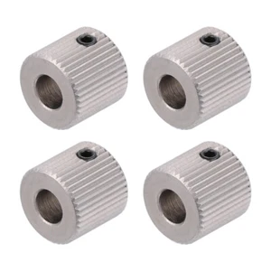 4 Pcs Extruder Wheel 5mm Bore Double Gear Extruder Extruder - Picture 1 of 12