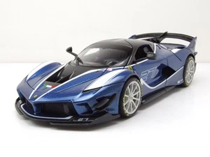 Ferrari FXX K Evo #27 Azul Coche De Modelo 1:18 Bburago - Imagen 1 de 11
