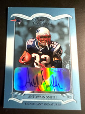 Antowain Smith 2003 Donruss Classics Significant Signatures Auto #d /50 Patriots