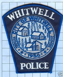Polizei Patch - Tennessee - Whitwell - Bild 1 von 1