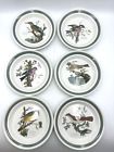 Portmeirion Birds of Britain Bread & Butter Plate Lot of 6 Green Band