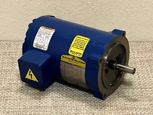 New! Baldor Reliance 610490001J Motor .5 HP, 208-230/460 Volt, 3450 RPM, FR 56C - Picture 1 of 3