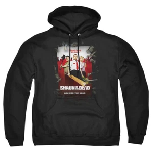 Shaun Of The Dead "Poster" Pullover Sudadera con Capucha, Sudadera o Camiseta Manga Larga - Imagen 1 de 9