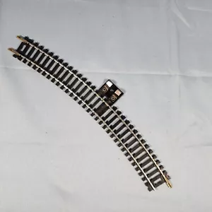 Gata Playart Train Track HO Scale Silver with Terminal Curved 18" - Picture 1 of 5