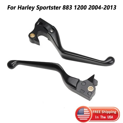Brake Clutch Levers For Harley Sportster 2004-2013 XL883N Iron XL1200N Nightster - Image 1 of 4
