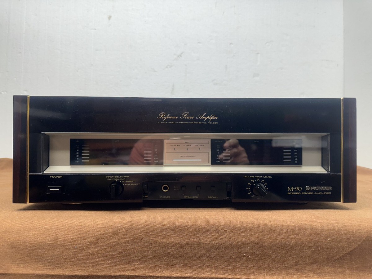 PIONEER M-90 and C-90 Vintage Stereo Power & Control Amplifier | eBay