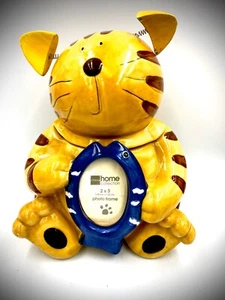 Rare JC Penney Home Collection Cat Cookie Jar Photo Frame - Picture 1 of 4