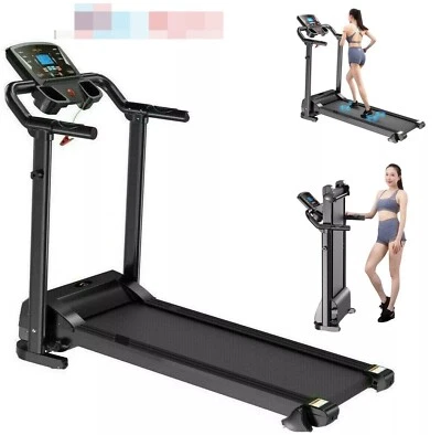 Treadmill Running Electric Indoor  Walking Pad Machine Home Gym Fitness Exercise - Image 1 of 4
