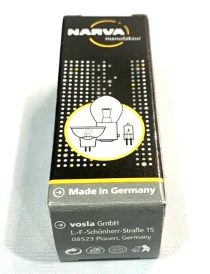 NARVA HLL 55912 6V 20W G4 Spare Halogen Bulb 235653 - Image 1 of 4