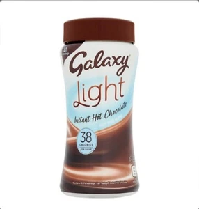Galaxy Light Low Sugar Instant Chocolate Drink 180g NEW SHIPS WORLDWIDE - Picture 1 of 3