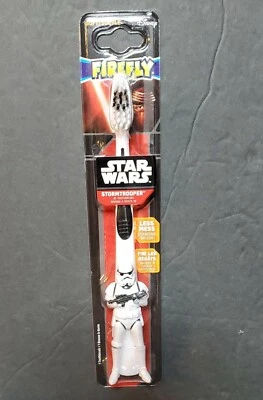 Escova de Dentes Disney Star Wars F-140 Standing 3D StormTrooper Meia Macia Stuffer - Imagem 1 de 4