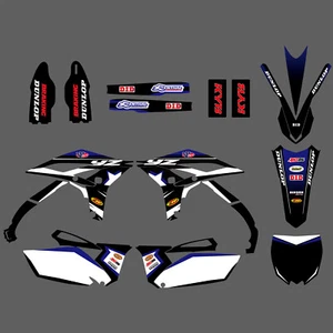 Kit de calcomanías de fondo Team Graphics para Yamaha YZ 250F 2010 2011 2012 2013 - Imagen 1 de 1