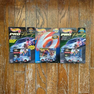 1/64 HOT WHEELS #6 Mark Martin PRO RACING Series 1998-99 NASCAR 50th Lot of 3 - Picture 1 of 8