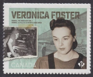 Kanada 3241 Sieg in Europa V-E Day Veronica Foster P Single MNH 2020 - Bild 1 von 1
