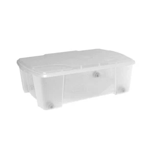 Contenitore multiuso trasparente con coperchio 56x39xh18 cm - Art Plast - Foto 1 di 1