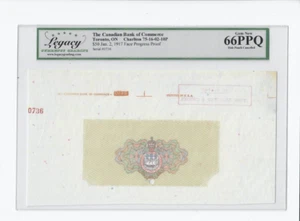 1917, Canadian Bank of Commerce $50 FP Note Cat#16-02-10P LEGACY 66PPQ See Desc. - Bild 1 von 2