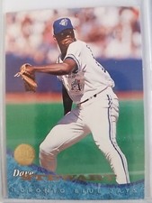 DAVE STEWART TORONTO BLUE JAYS 1994 LEAF - DONRUSS CARD #308