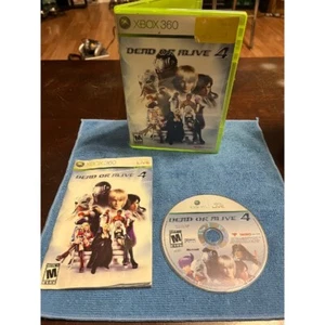 Dead Or Alive 4 Microsoft Xbox Tested Works CIB Complete with Manual - Picture 1 of 7