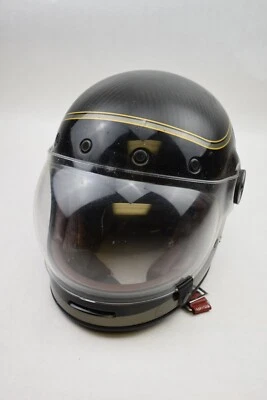 Bell Bullitt Carbon Motorcycle Helmet XS - Image 1 of 4