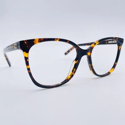 MARC JACOBS eyeglasses BROWN TORTOISE SHELL CAT EYE glasses frame MOD: 32990874 - Image 1 of 4