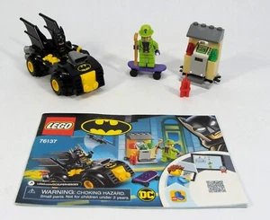 LEGO DC SUPERHEROES #76137 BATMAN VS THE RIDDLER ROBBERY 99.9% COMPLETE! - Picture 1 of 2