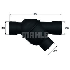 MAHLE thermostat, coolant for MAN TH 24 79