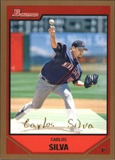 2007 (TWINS) Bowman Gold #117 Carlos Silva