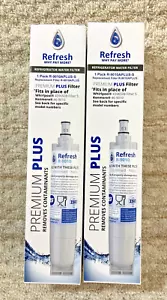 2 NEW, Refresh R-9010APLUS-S Refrigerator Water Filter 4396508 46-9010 8212652 - Picture 1 of 4