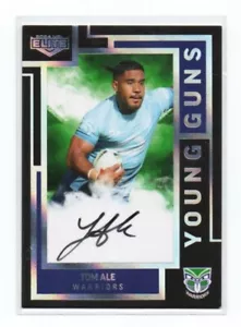 2024 Nrl Elite Young Guns Signature ( YGS16) Tom ALE Warriors 106/150 - Picture 1 of 1