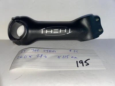 3T bicycle THE STEM 115mm 28.6 x 26.0 handlebar - Image 1 of 4