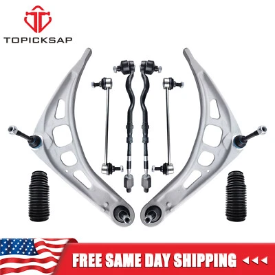 Control Arm Sway Bar Tie Rod Suspension Kit for BMW E46 E90 3 325i 330i 323i - Image 1 of 4