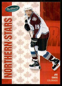 2005-06 Parkhurst Joe Sakic Ns #578