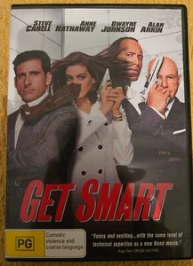 Get Smart (DVD, 2008) near new condition region 4 stars Dwayne Johnson ( WWE ) - Picture 1 of 4