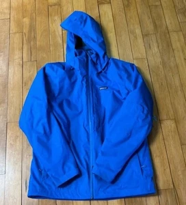 Mens Patagonia 3-in-1 Snowshot Ski Jacket Andes Blue 31660 Large NEW $399 Coat - Picture 1 of 12