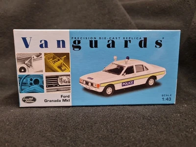 VANGUARDS VA05207 FORD GRANADA MKI 3.0S ESSEX POLICE UK SCALA 1:43 - Immagine 1 di 4