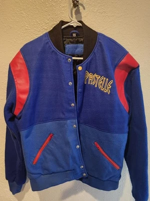 Kanye West Pastelle Varsity Blue All Wool Letterman Jacket Vintage - Image 1 of 4