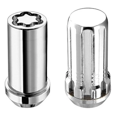 For Chevy Silverado 3500 HD 07-09 Lug Wheel Installation Kit Chrome Silver Cone Foto 1 de 2