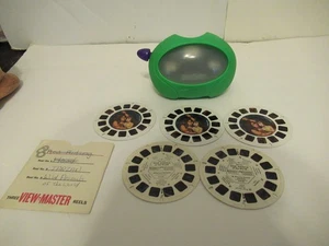 Green View Master with 5 Slides Tarzan Wild animals of the world - Picture 1 of 7