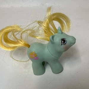 Vintage My Little Pony G1 Baby Shovels 1987 Newborn Twins Blue MLP Sandcastle - Picture 1 of 8