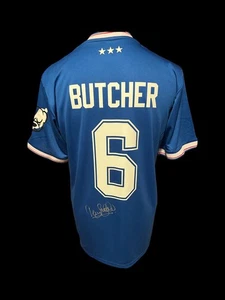 Maglia casa firmata a mano Terry Butcher Ipswich Town - Foto 1 di 2
