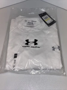 Under Armour Herren T-Shirt Weiß M The Tech Tee Rundhals Kurzarm Sport Neu in Verpackung - Bild 1 von 8