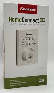 KWIKSET HOME CONNECT 620 TASTIERA SMART LOCK 98690-004 - Foto 1 di 2