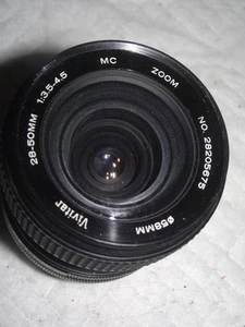 VIVITAR 28-50MM F3.5-4.5, WIDE ANGLE ZOOM LENS FOR CANON FD MOUNT - Picture 1 of 3