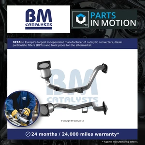 Catalytic Converter Type Approved + Fitting Kit Front BM91851HK BM Catalysts New - Picture 1 of 8