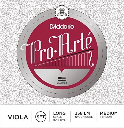 D'Addario Pro-Arte Viola String Set, Long Scale, Medium Tension - Image 1 of 1
