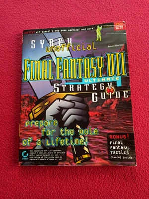 Final Fantasy VII 7 Sybex Unofficial Softcover Strategy Guide Book Lösungsbuch - Bild 1 von 4