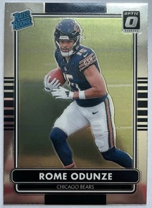 Rome Odunze 2024 Panini Donruss Optic #11 Retro Series Rated Rookie RC Bears - Bild 1 von 2